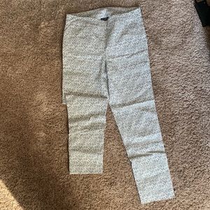 Multiples Slim-Sensation elastic waist ankle pants